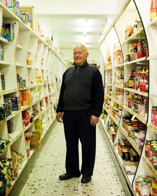 Having grown up in the Southern Italy town of Sorrento, Joe Aiello later moved to Melbourne, where he met his wife Vicky. Together they opened Flower of Sorrento in 1975. Photo by Tom Ross.