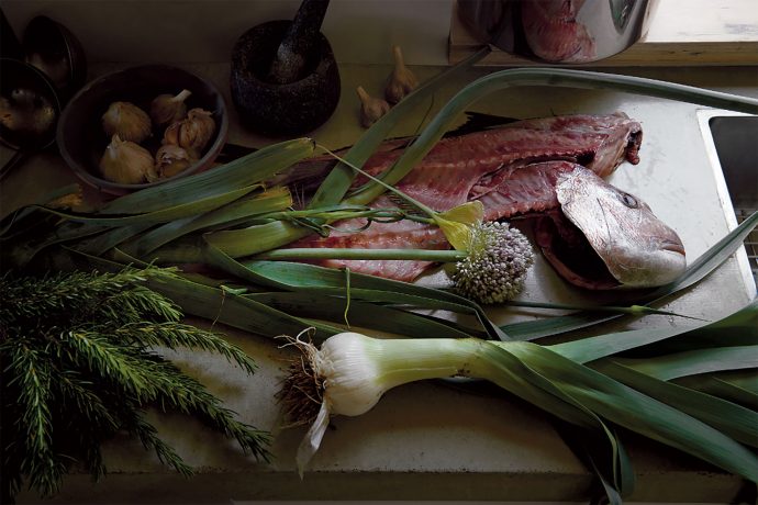A-discarded-fish-head-ready-to-be-used-in-broth